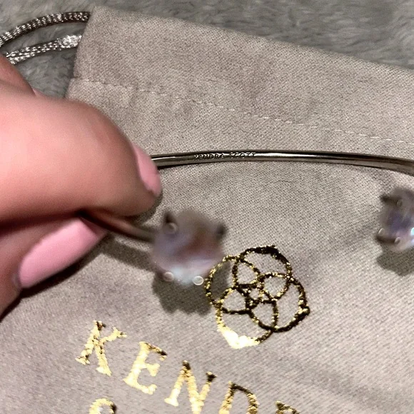 Kendra Scott Silver Gem Cuff - Picture 2 of 6